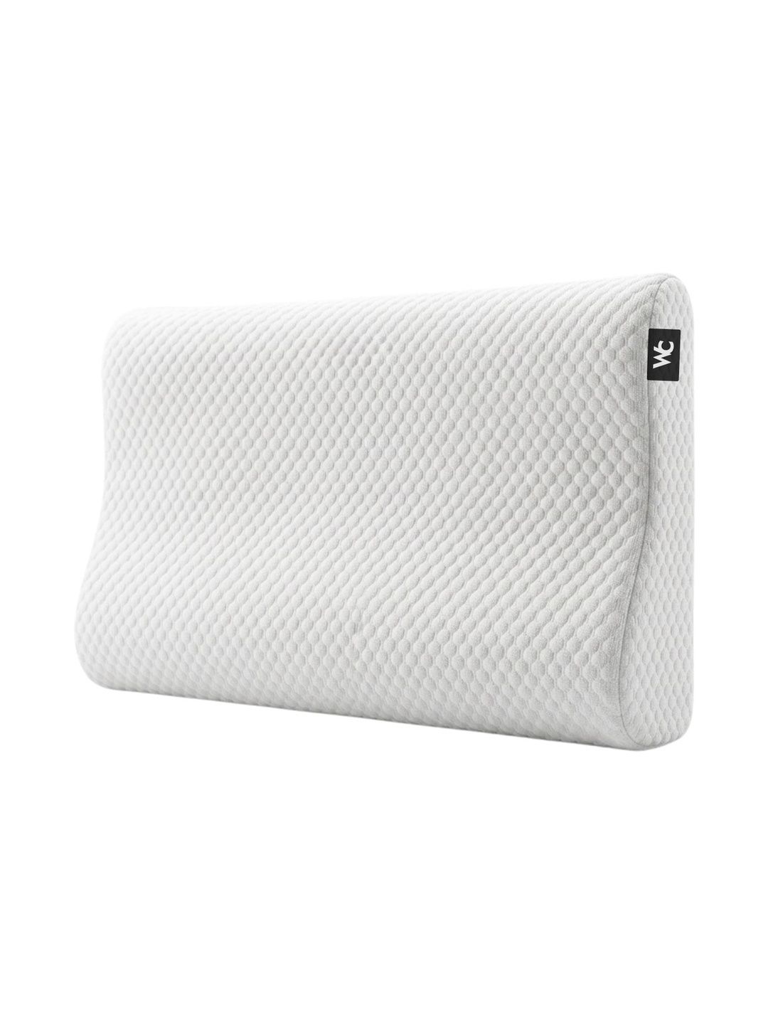 WonderCare White Memory Foam Filled Cotton Therapedic Pillow-image-42