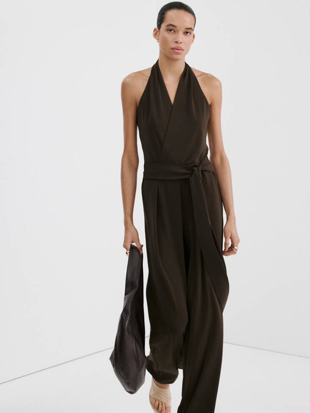 MANGO Basic Jumpsuit-image-22