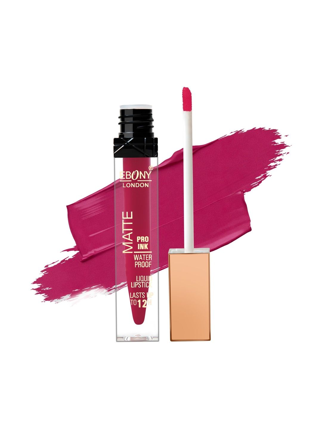 EBONY LONDON Matte Pro Ink Waterproof Matte Liquid Lipstick - 5 ml - Shade-21-picture-12