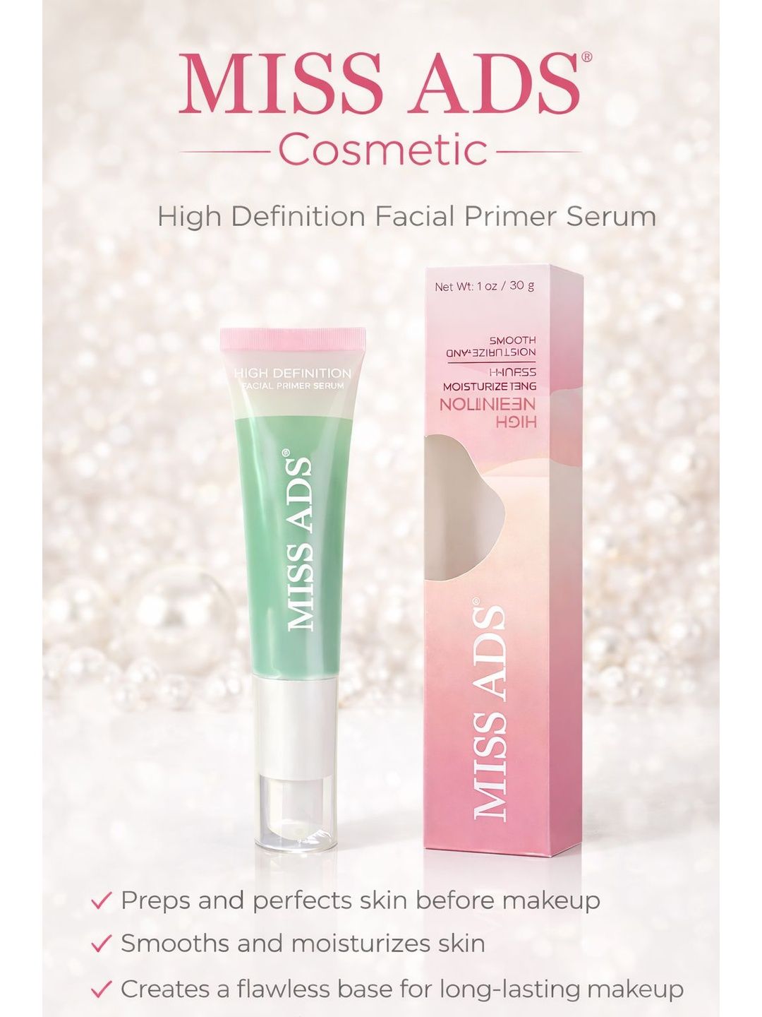 MISS ADS High Definition Facial Primer Serum - 30 ml - MAPR09-image-35
