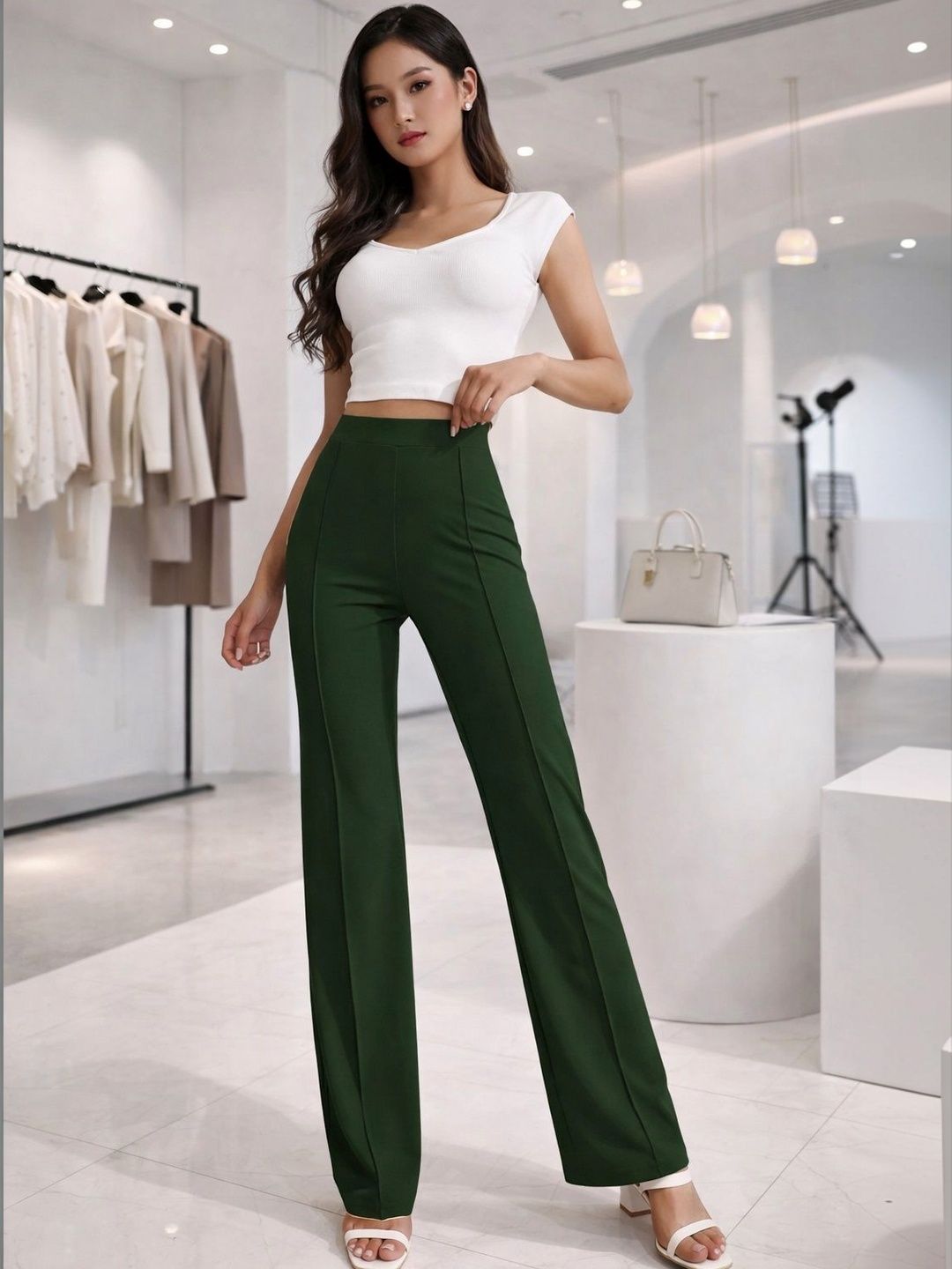 KASHIANXSTYLE Women Relaxed High-Rise Trousers-picture-43