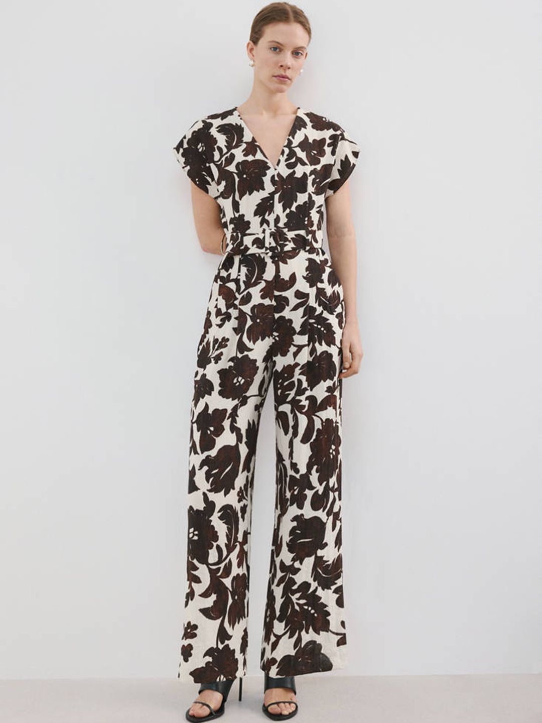 MANGO Printed Basic Jumpsuit-image-29