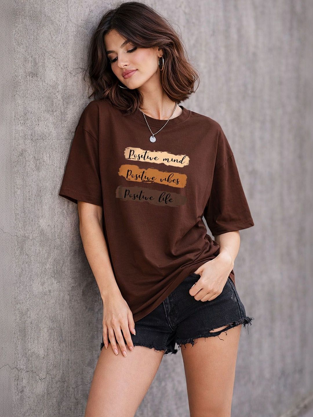 Moda Rapido Print Cotton Blend Boxy Top-picture-24
