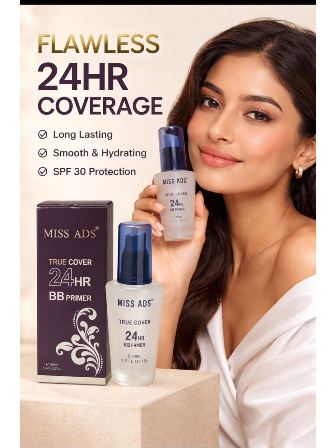 MISS ADS True Cover 24HR BB Primer - 30 ml - MAPR022-picture-22