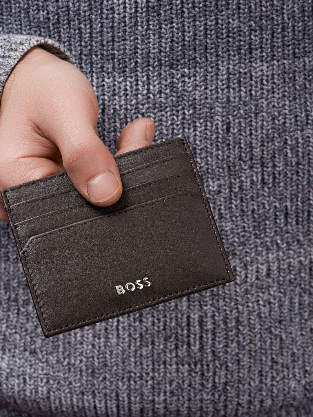 Hugo Boss Men Leather Card Holder-picture-34