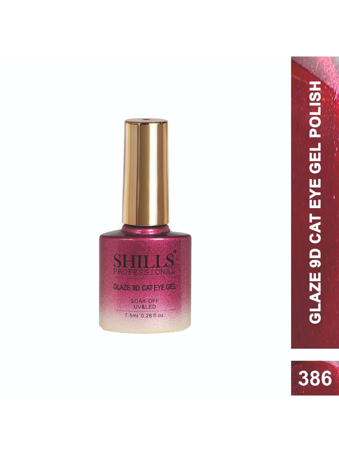 shills professional Long Lasting Nail Polish - 7.5 ml - Shade 386-picture-14