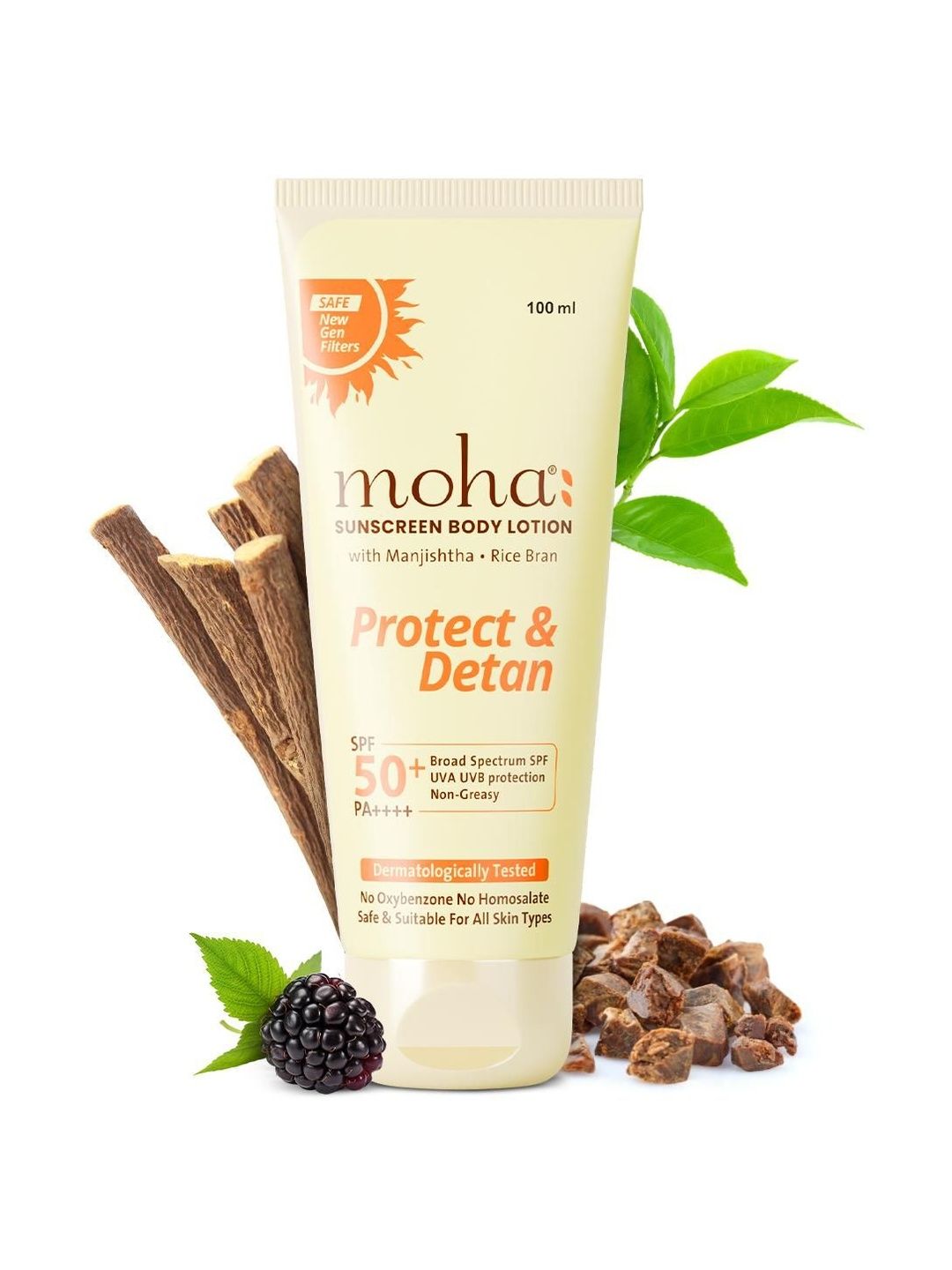 moha Sunscreen Body Lotion SPF50+PA++++- 100 ml-picture-23