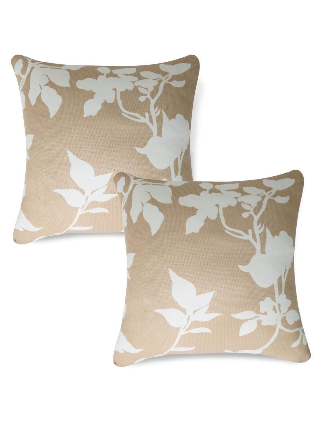 HOKIPO Brown Set of 2 Square Cushion Covers-picture-43