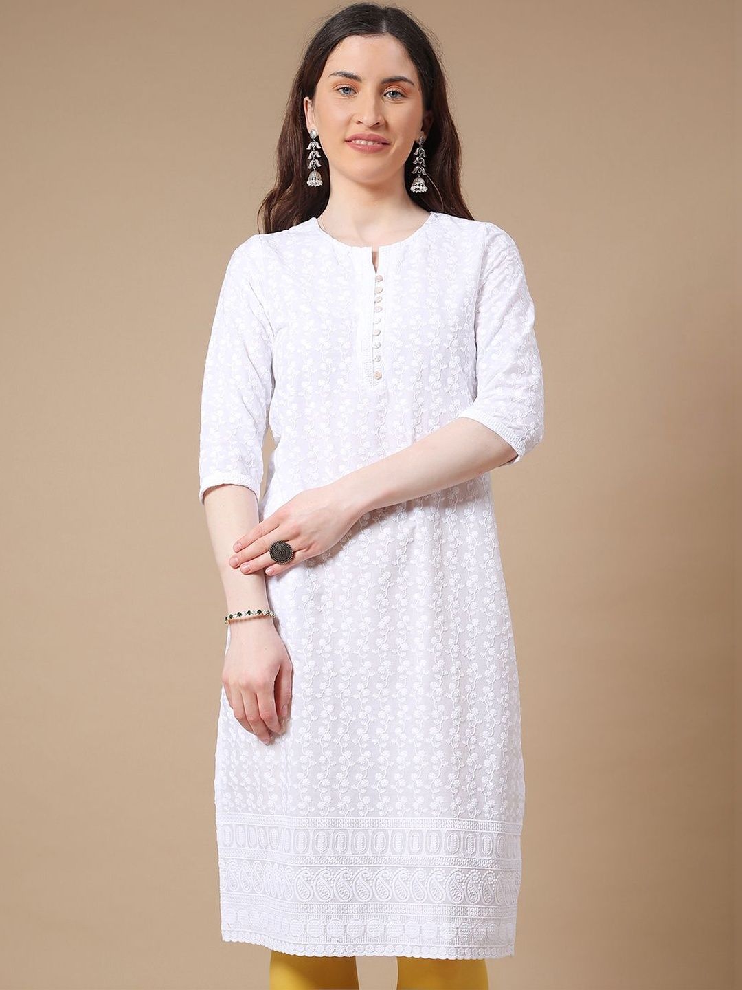 V-Mart Women Embroidered Kurta-picture-12