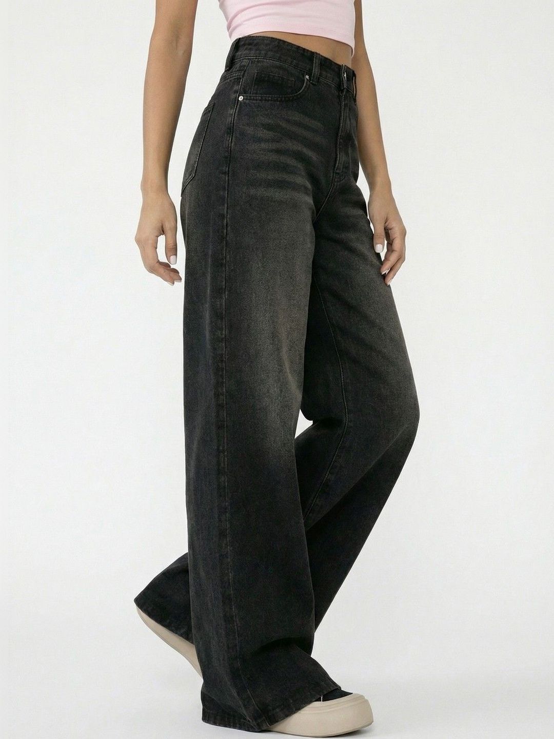 glitchez Women Wide Leg High-Rise Jeans-picture-37