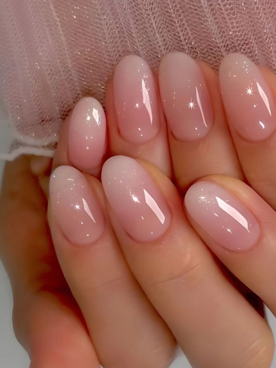 Vembley Set Of 24 Artificial Reusable Press-On Nails - Pink-picture-18