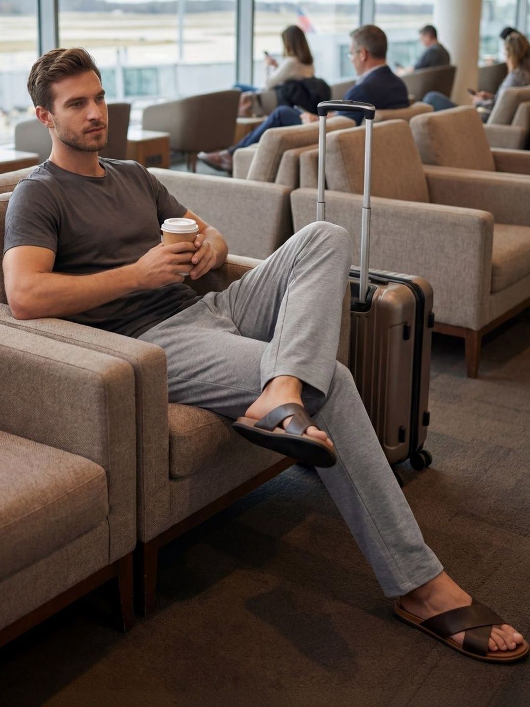 Sweet Dreams Men Mid-Rise Lounge Pants-picture-44