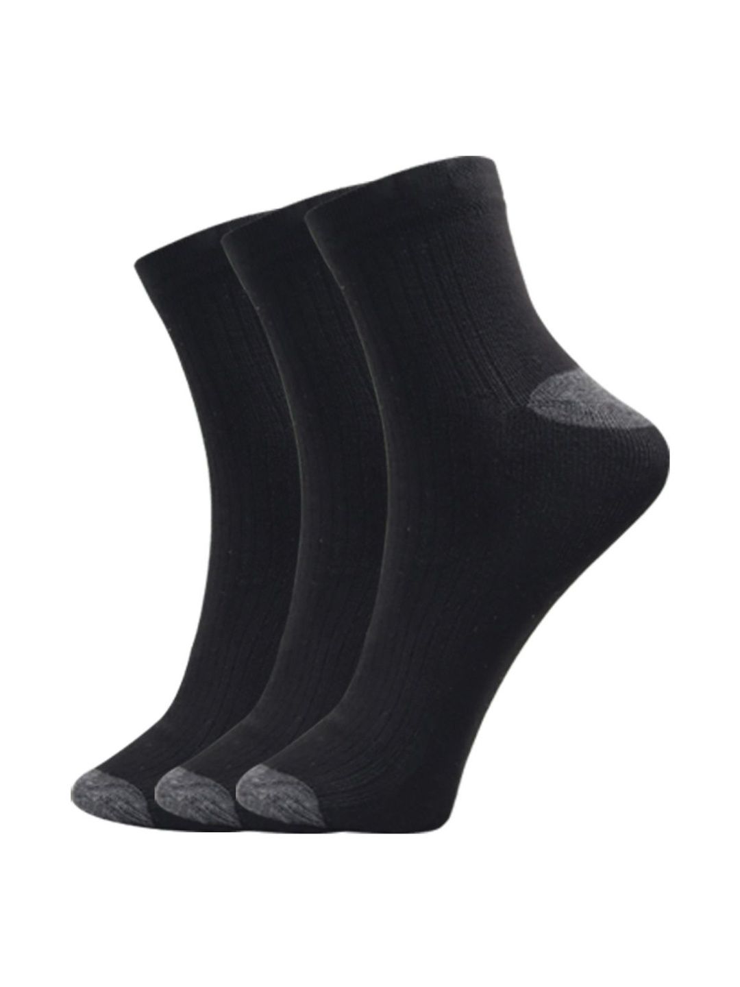 Xjarvis Women Pack of 3 Cotton Ankle Length Socks-picture-7