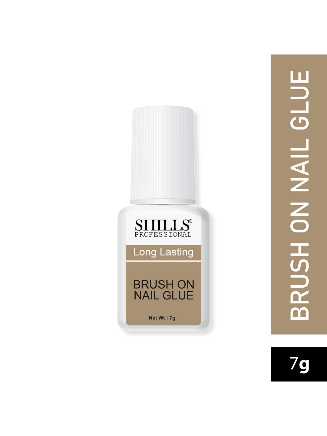 shills professional Long Lasting Brush On Nail Glue - 7 g-picture-19