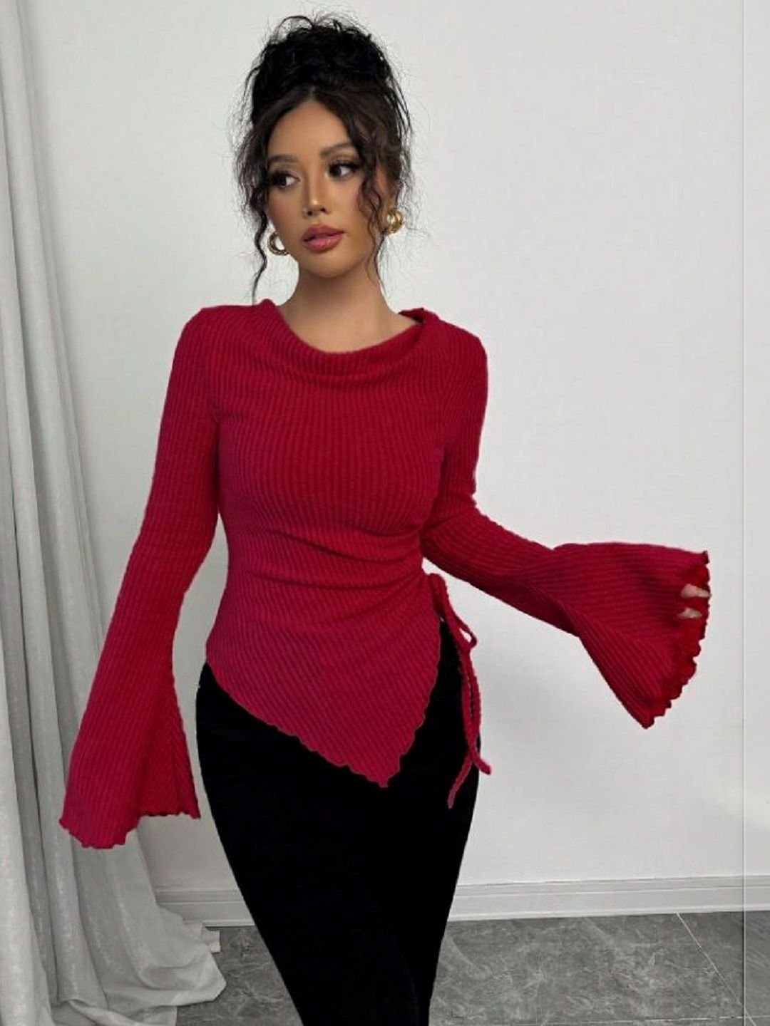 Moda Rapido Bell Sleeve Top-picture-17