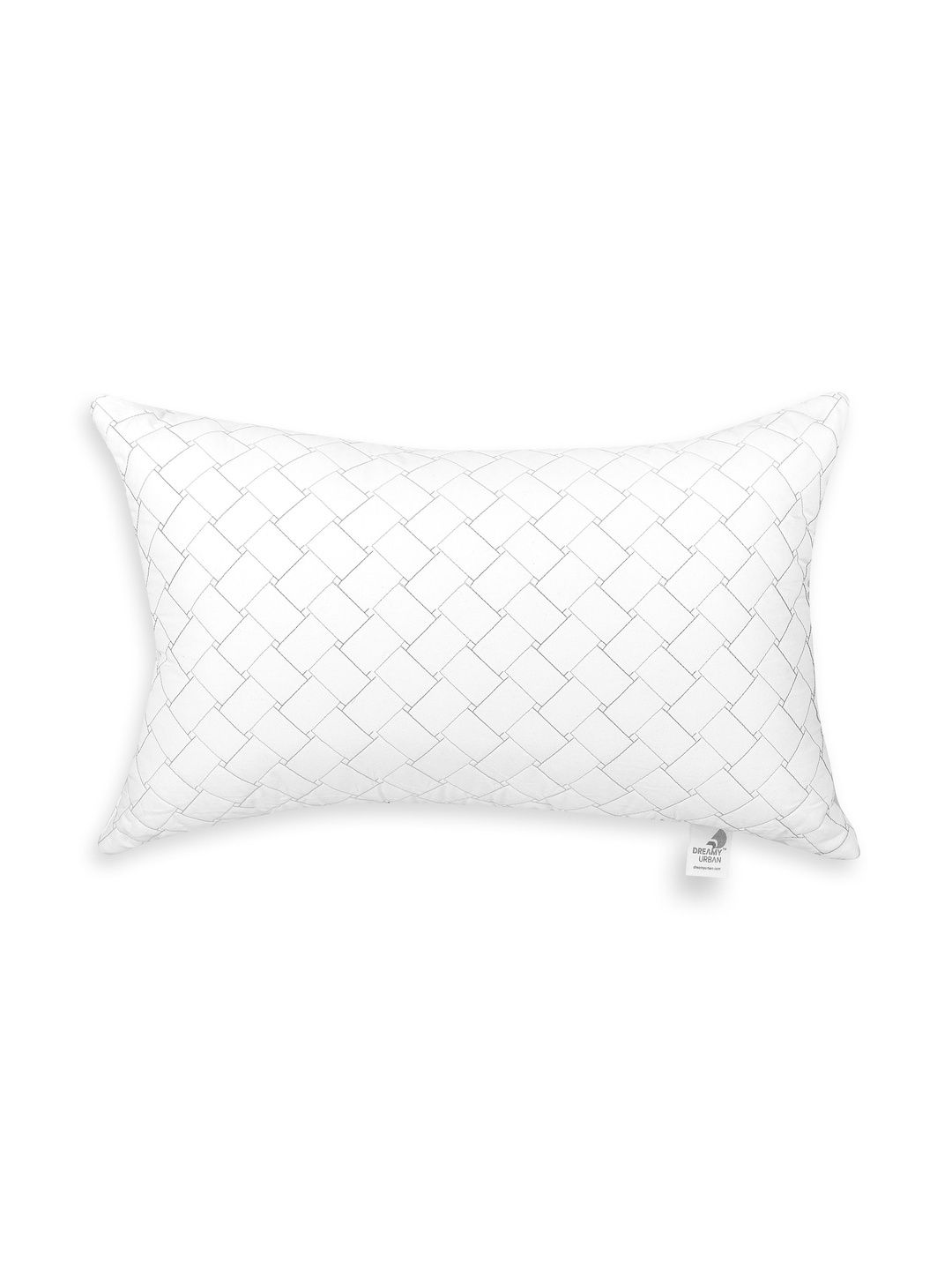 DREAMY URBAN White Polycotton Breathable Sleep Pillow-image-36