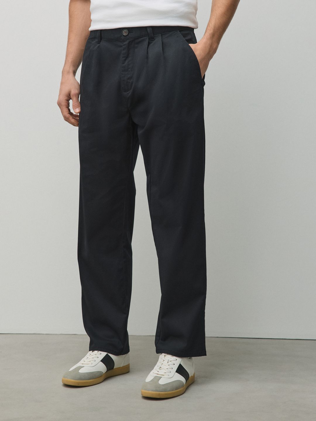 NEXT Men Pleated Chinos Trousers deal from myntra NEXT Men Pleated Chinos Trousers deal from myntra