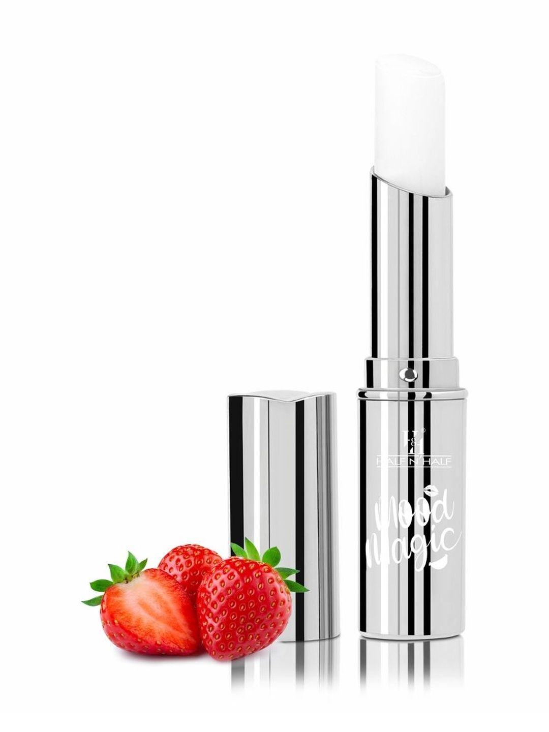 Half N Half Mood Magic Lip Essence with Vitamin E & Jojoba Oil - 3 g -Strabeery Kiss-image-41