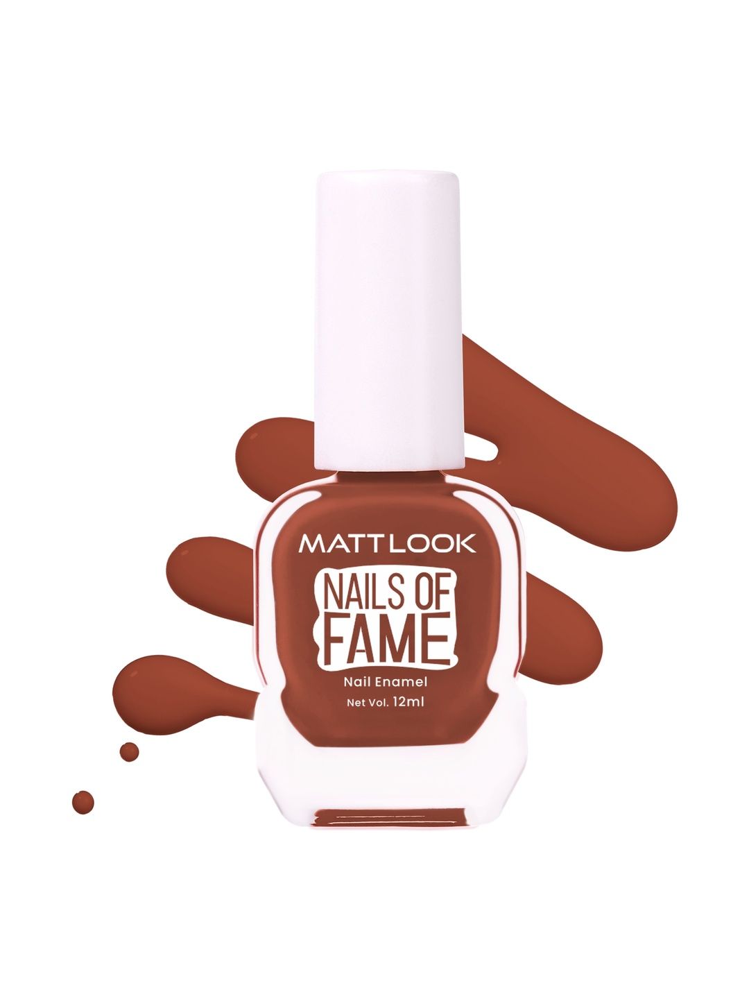 MATTLOOK Nails Of Fame Long Lasting Nail Enamel - 12 ml - Dusky Rose 34-image-18