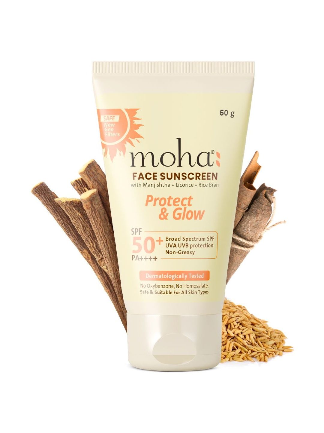 moha Face Sunscreen SPF50+PA++++- 50 g-picture-56