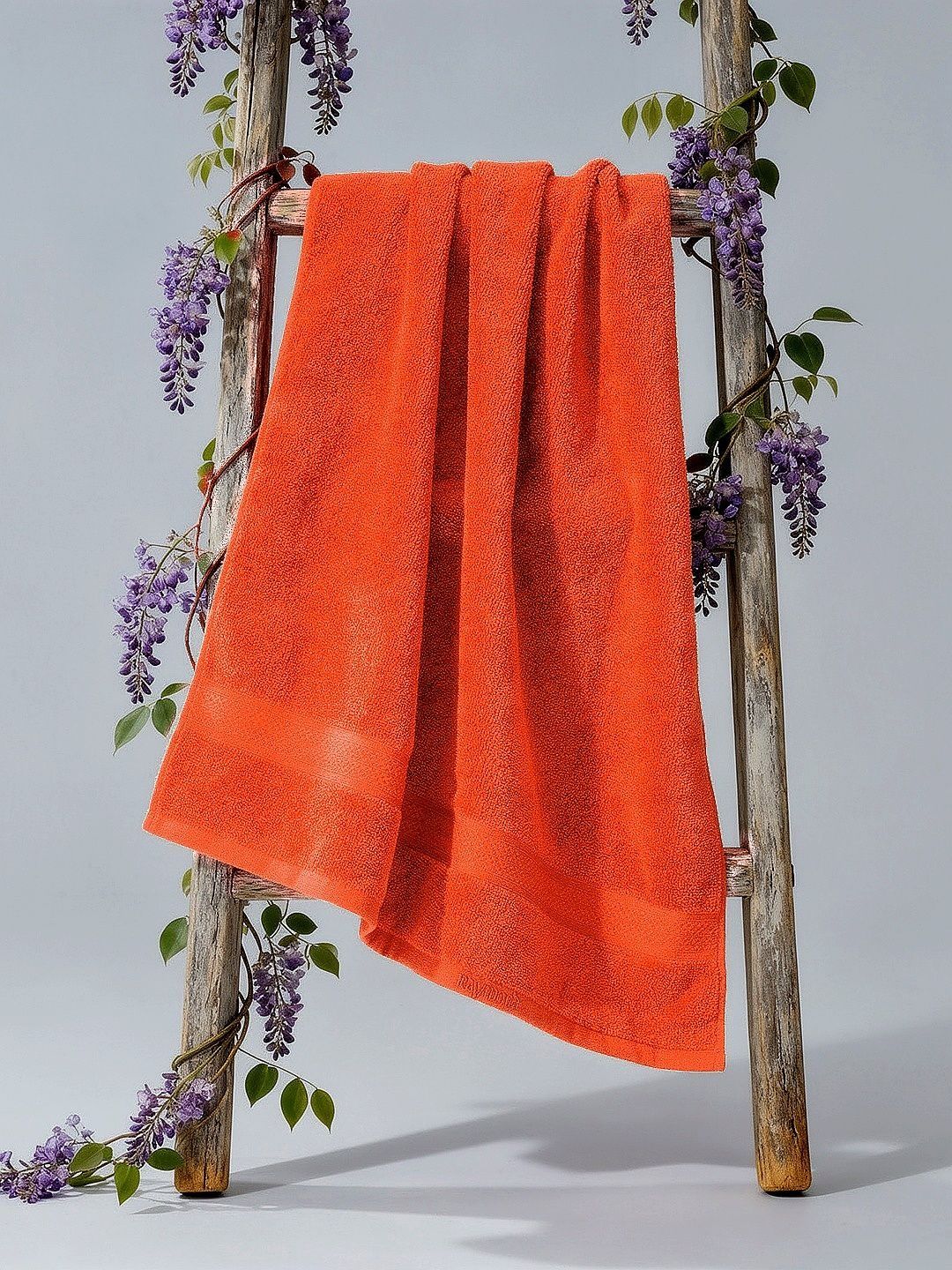 Raymond Home Orange 1 Cotton 350 GSM Bath Towel-image-21