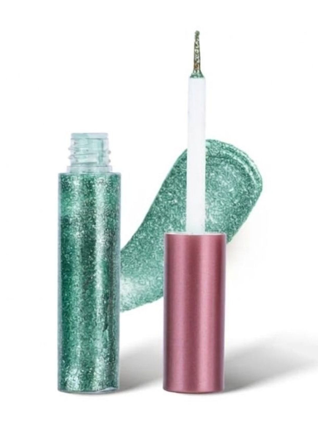 kriwin Glitter Sparkle Liquid Eyeliner- 4 ml- Emerald Green 10-image-46