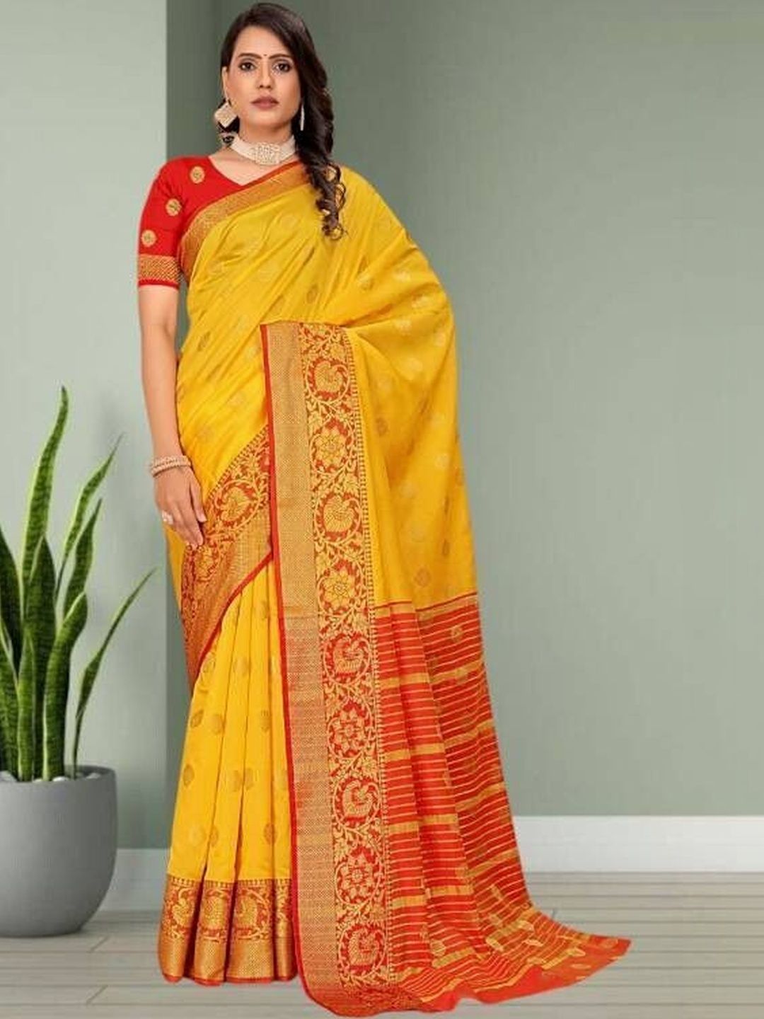 Pari Prints Ethnic Motifs Zari Heavy Work Banarasi Sarees-picture-52