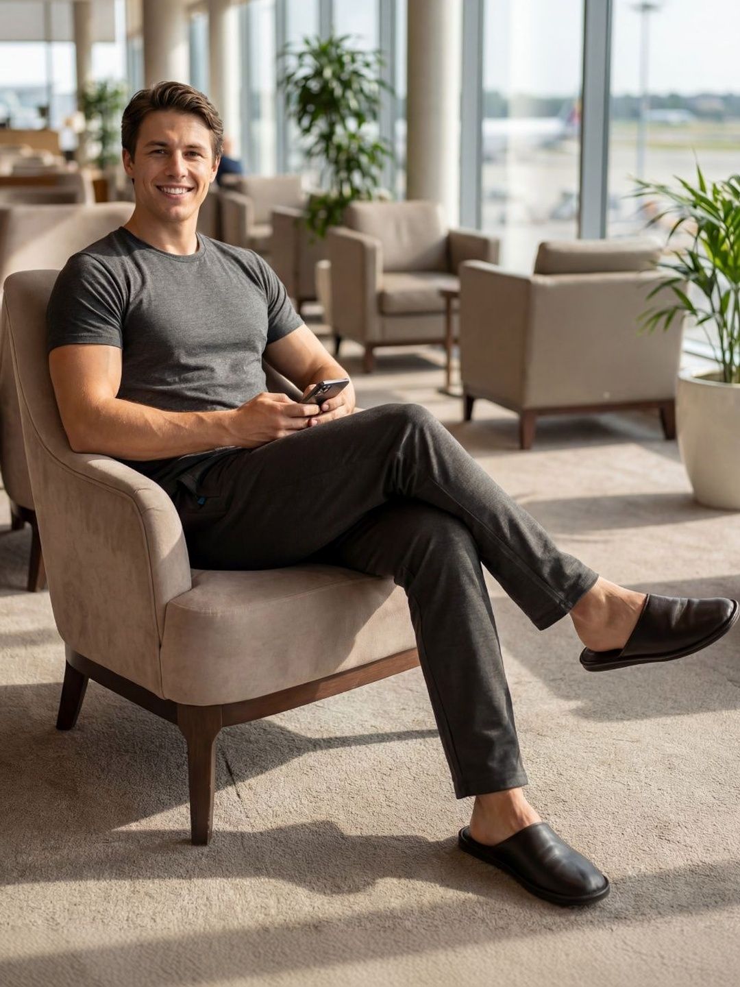 Sweet Dreams Men Mid-Rise Lounge Pants-picture-45