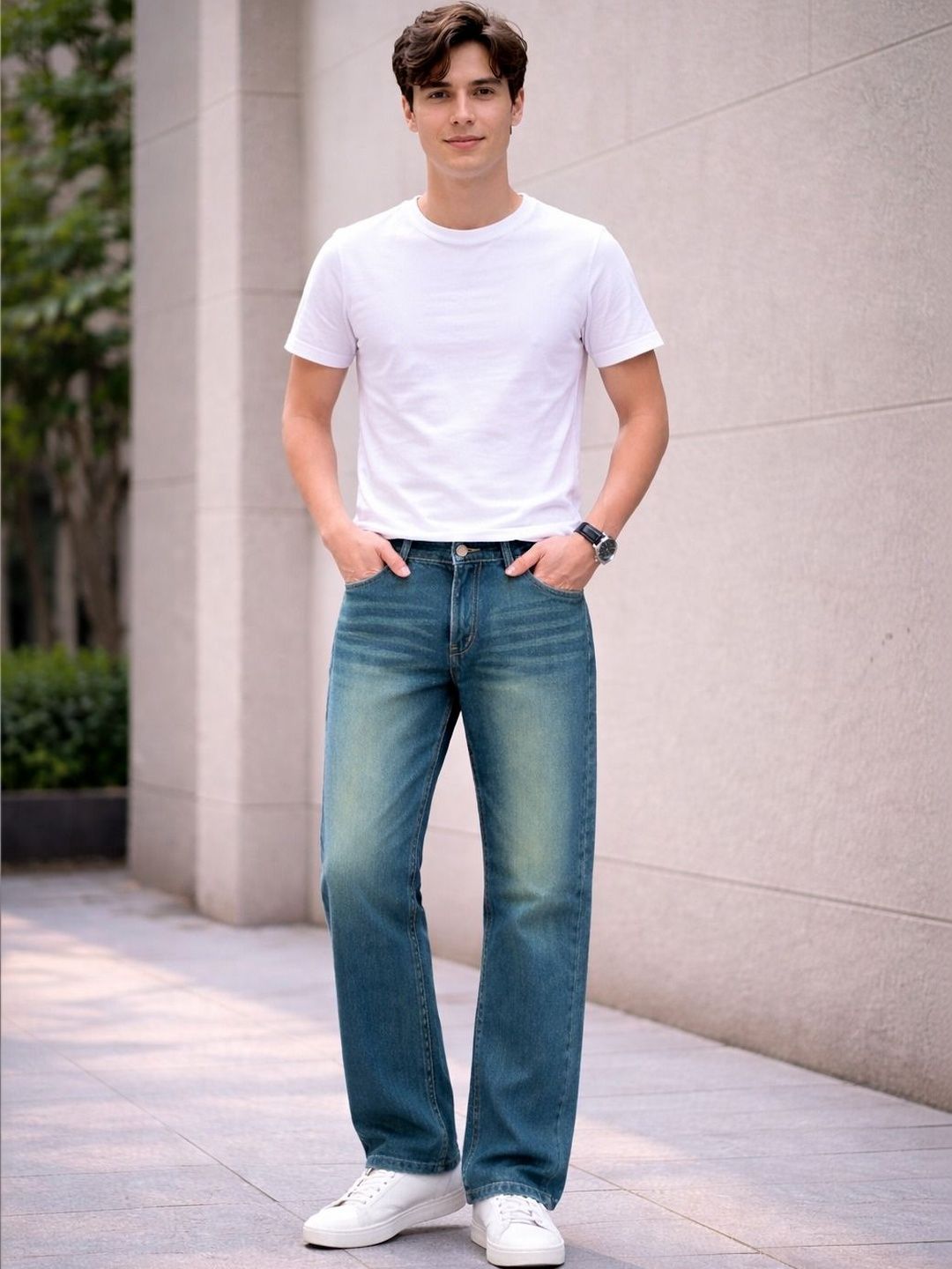 9X DENIMS Men Mid-Rise Light Fade Jeans-image-27