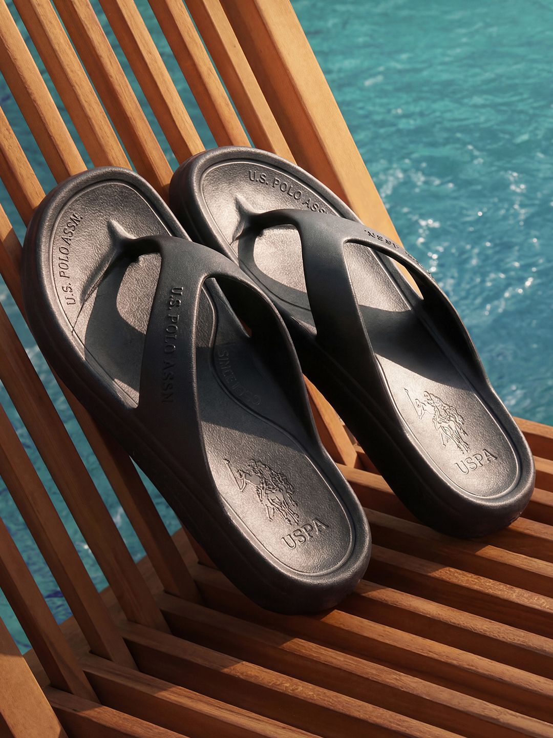 U.S. Polo Assn. Men Thong Flip-Flops-picture-42