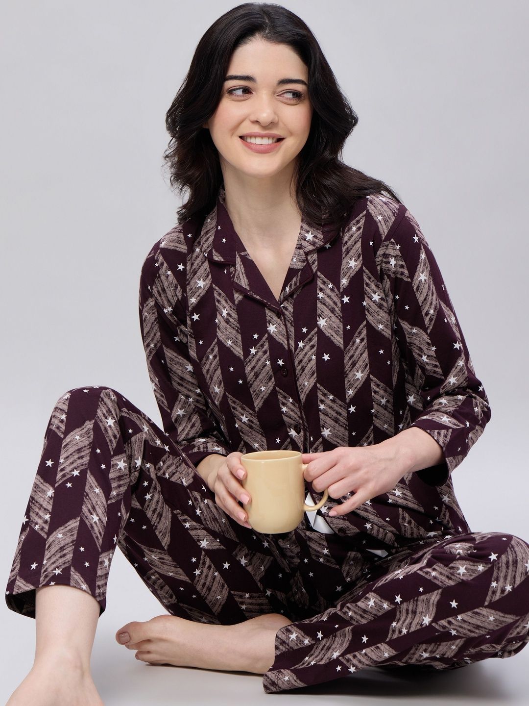 Lotik Women Printed Night suit-picture-26
