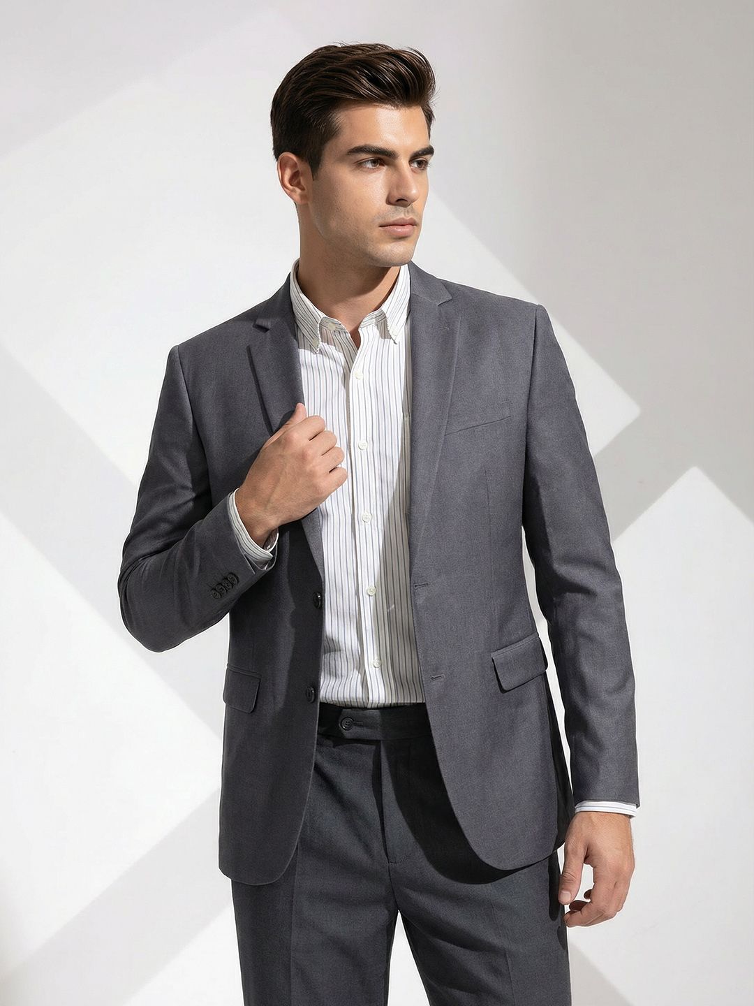 INVICTUS Single-Breasted Formal Blazer-picture-57