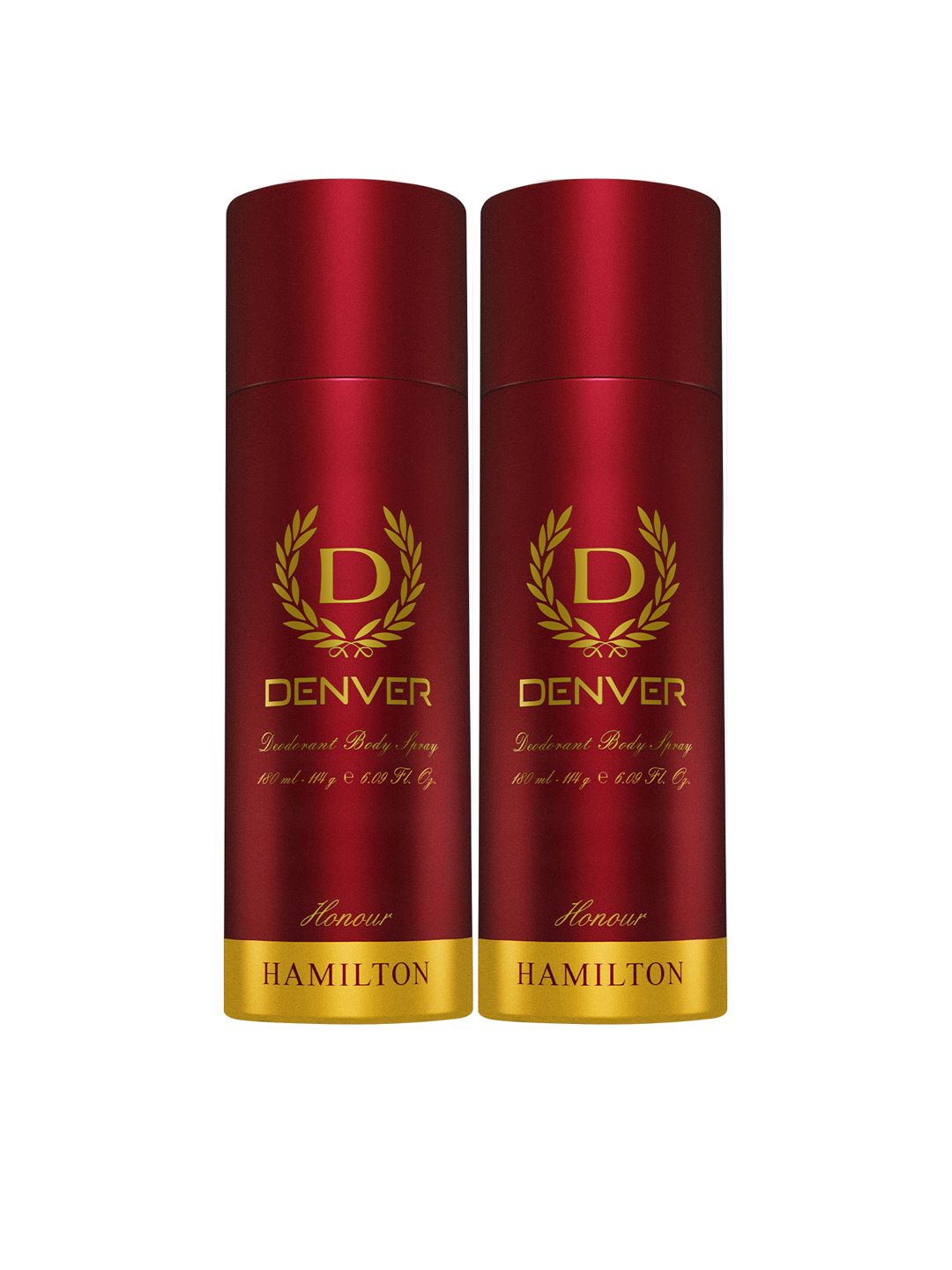 Denver Men Set of 2 Honour Hamilton Deodorant Body Spray - 180 ml each-image-9