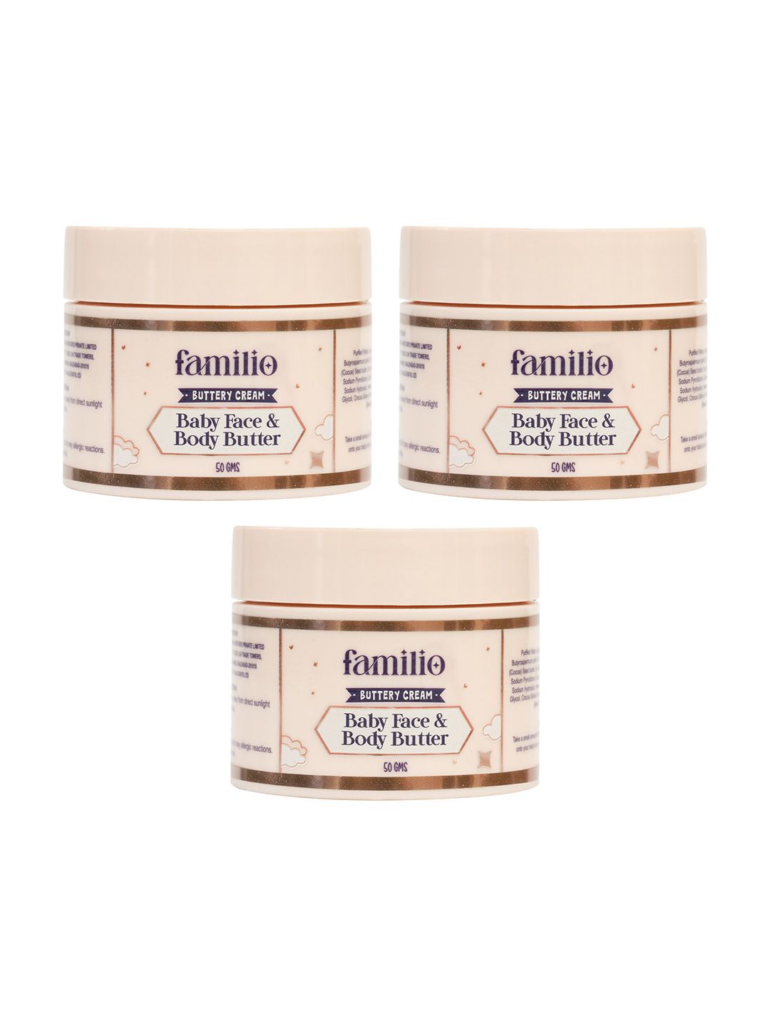 Familio Butter With Shea Butter Baby Face & Body Cream - 50 g-picture-40