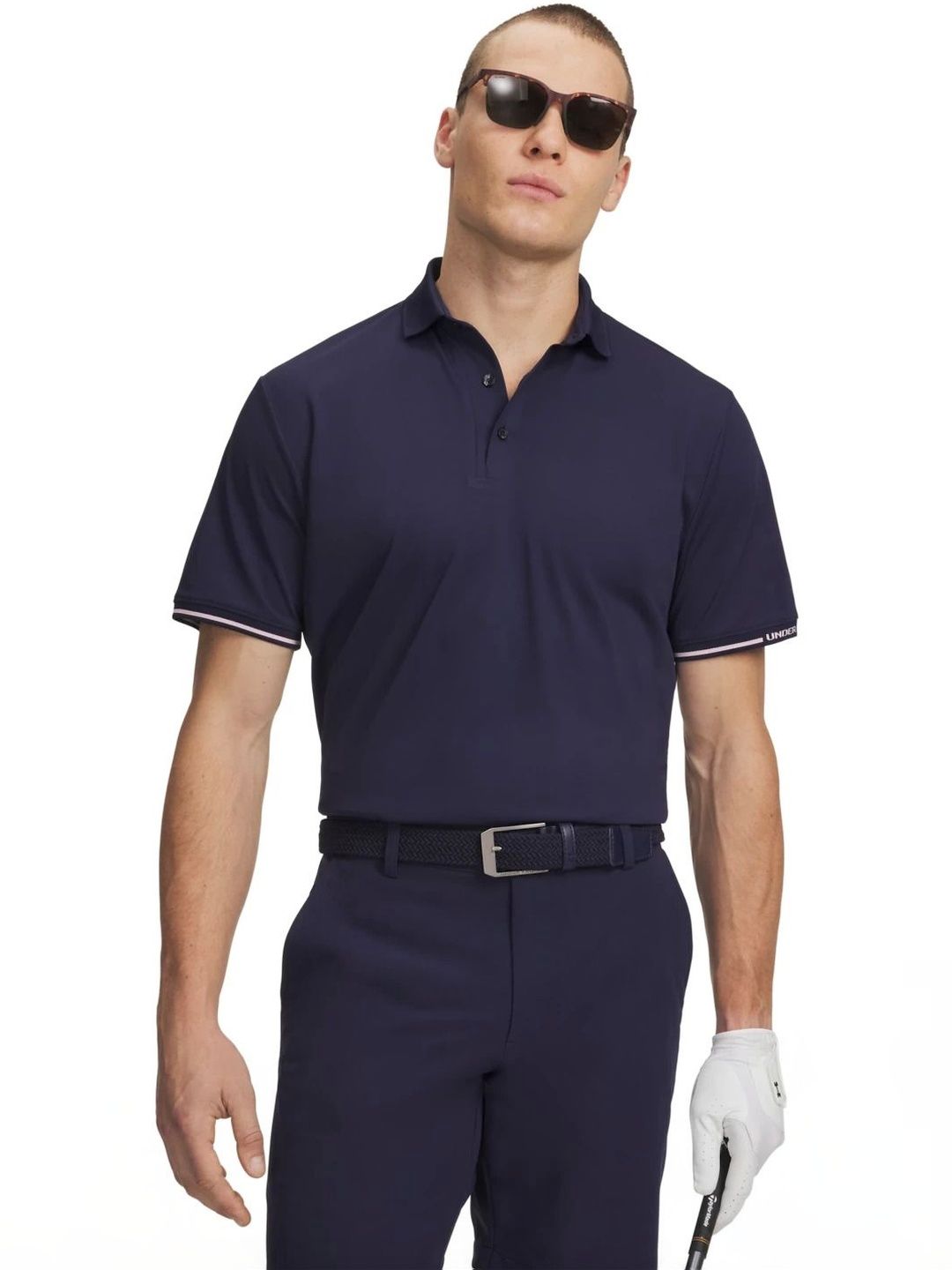 UNDER ARMOUR Drive Pique Polo Relaxed Fit T-Shirt-image-10
