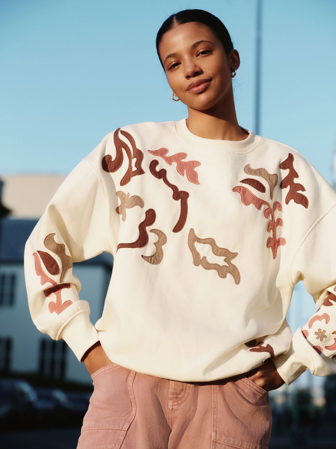 NEXT Round Neck Embellished Knitted Sweatshirt-picture-15