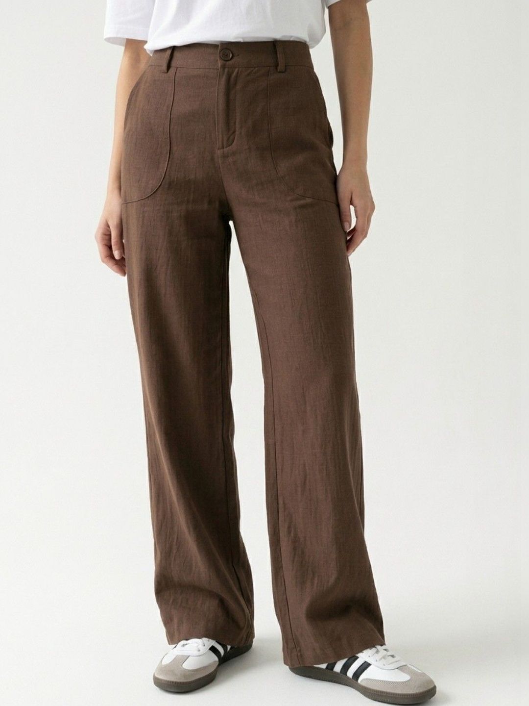 glitchez Women Relaxed Easy Wash Trousers-picture-15