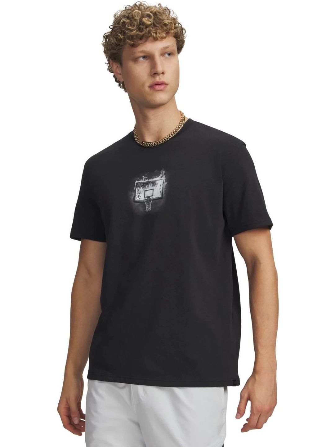 UNDER ARMOUR Printed Curry Let Him Cook Short Sleeves T-Shirt-picture-18