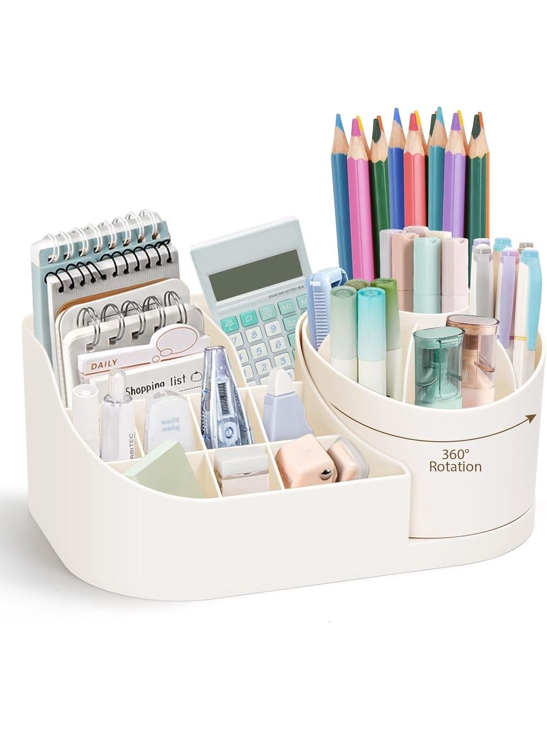 Virtuous White Set of 1 Reusable Drawer Organiser Organisers-image-31