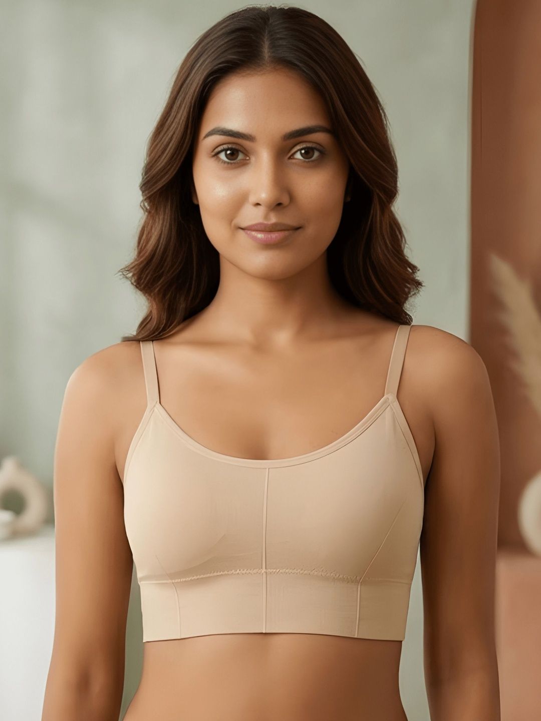 The Roadster Lifestyle Co Pack of 5 Removable Padding T-shirt Bra-image-14