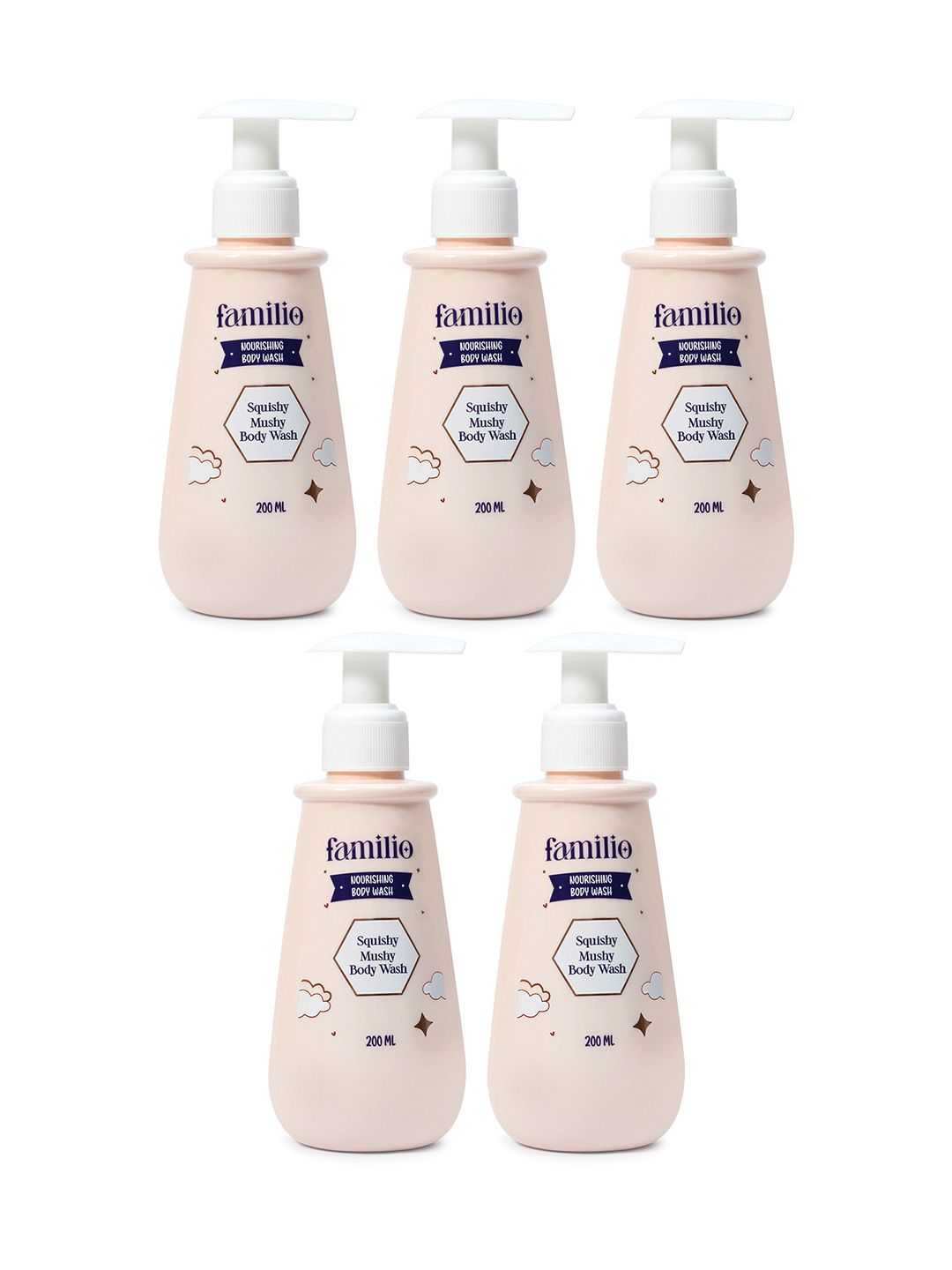 Familio Set Of 5 Squishy Mushy Body Wash - 200 ml-picture-34