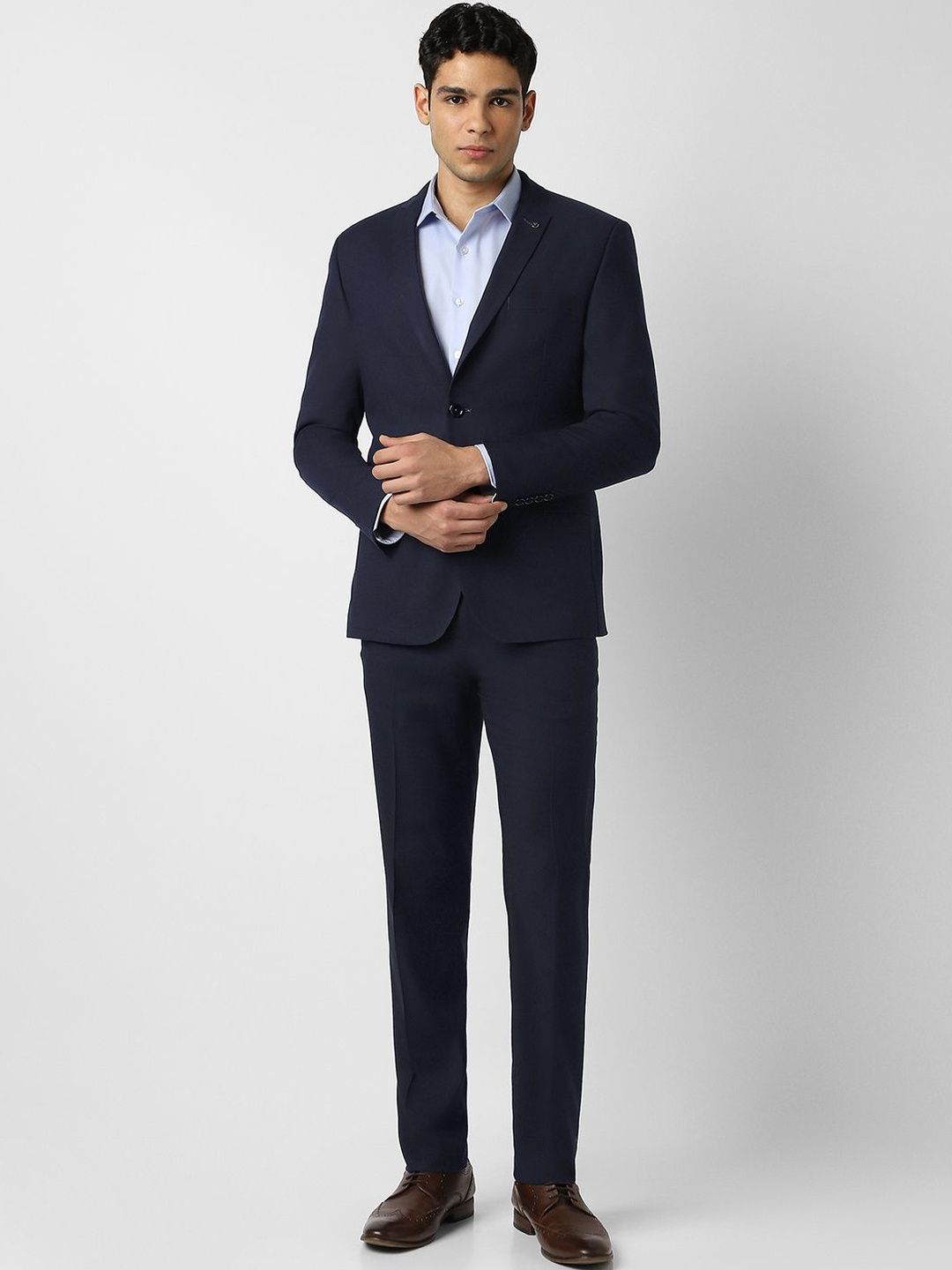 Van Heusen Notched Lapel Slim Fit 2 Piece Suit-picture-28