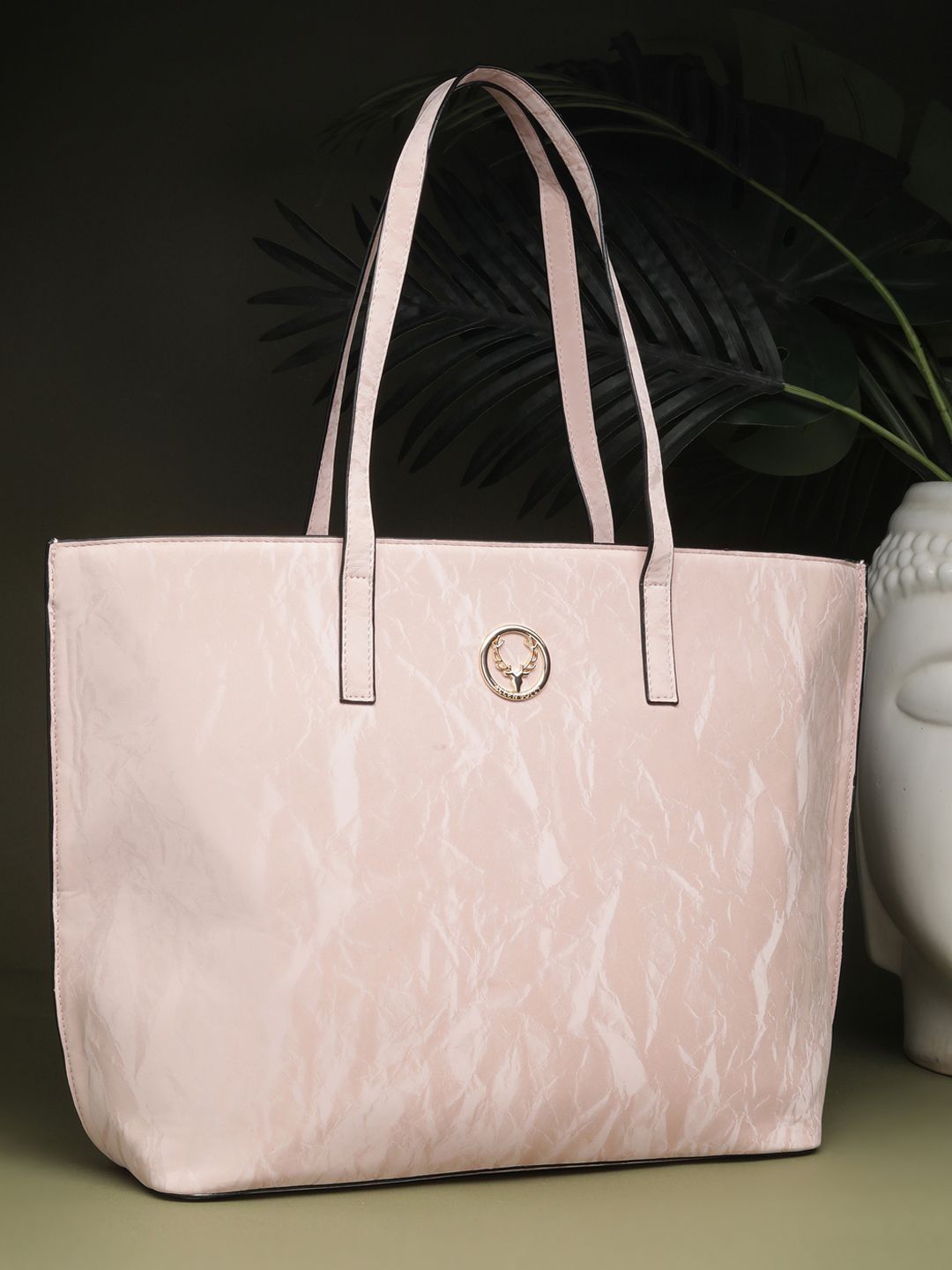 Allen Solly Woman Textured PU Handheld Bag-picture-45
