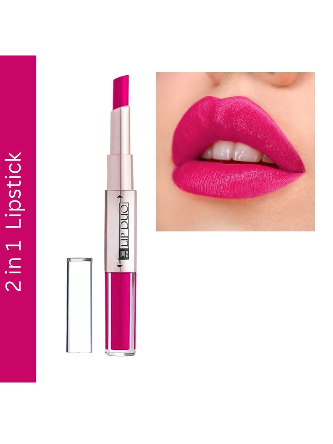 Skyunion 2 In 1 Lip Duo Lipstick - Pink-picture-40