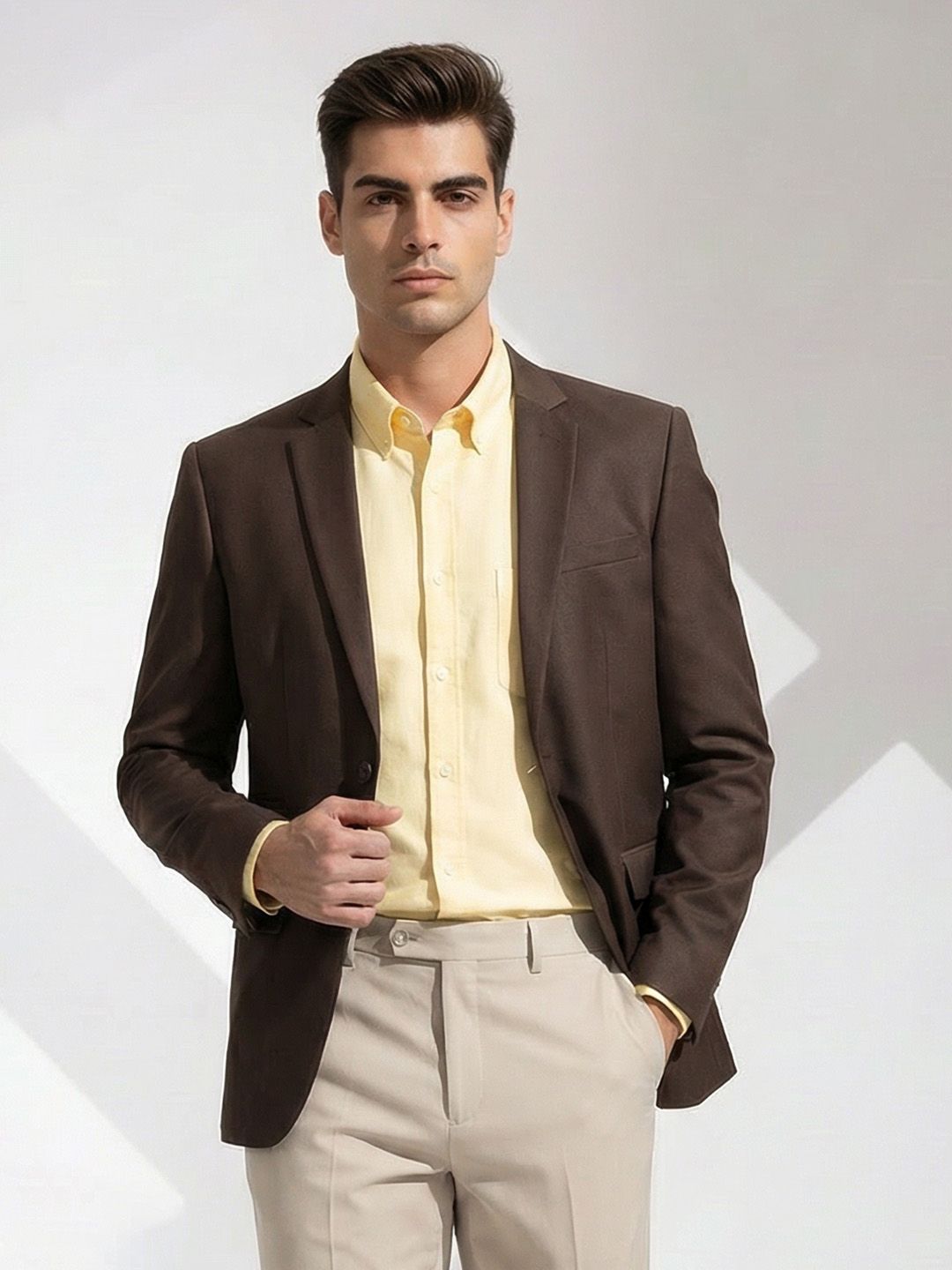 INVICTUS Single-Breasted Formal Blazer-picture-33