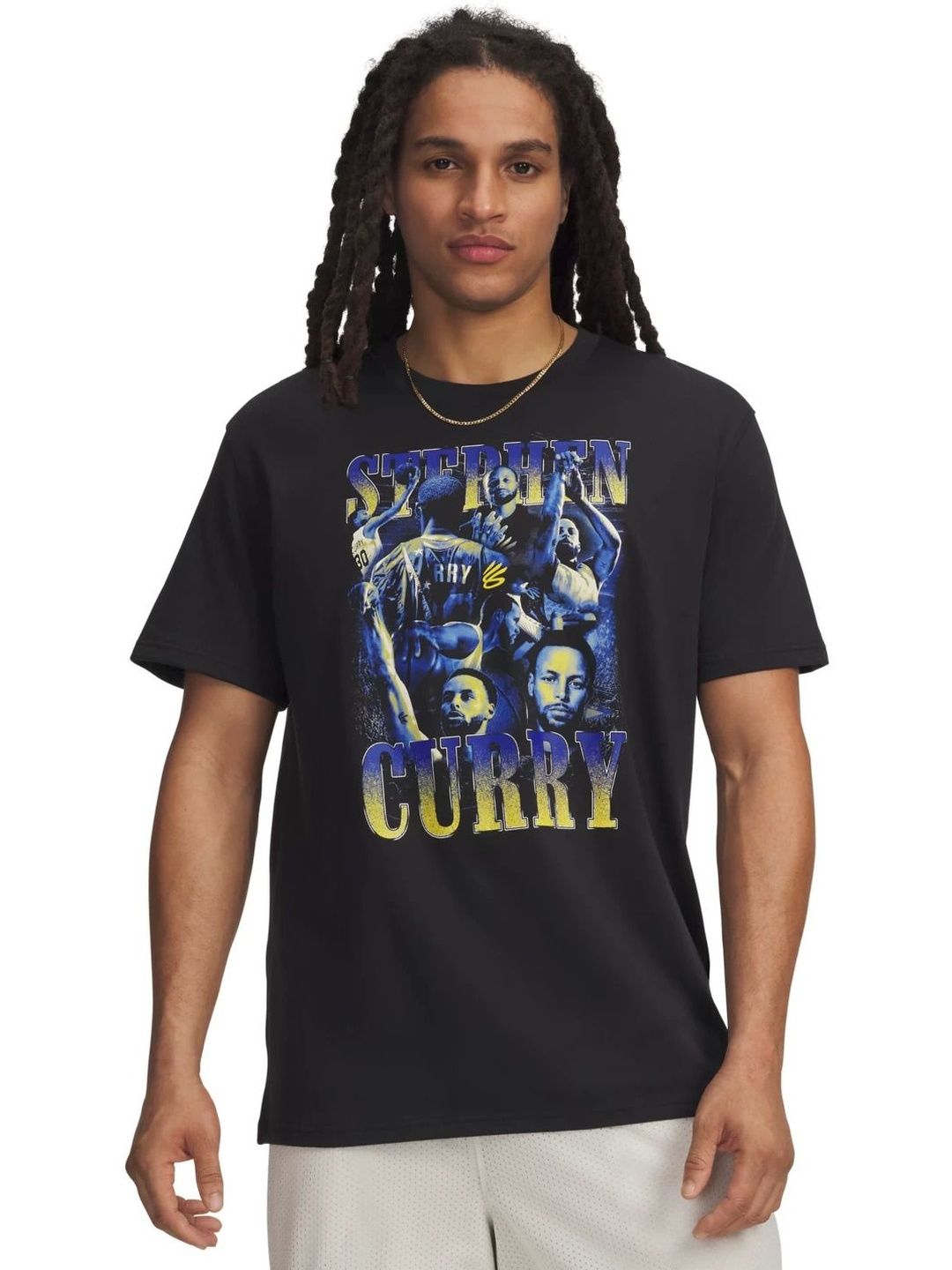 UNDER ARMOUR Graphic Printed Curry Moments Short Sleeves T-Shirt-picture-31