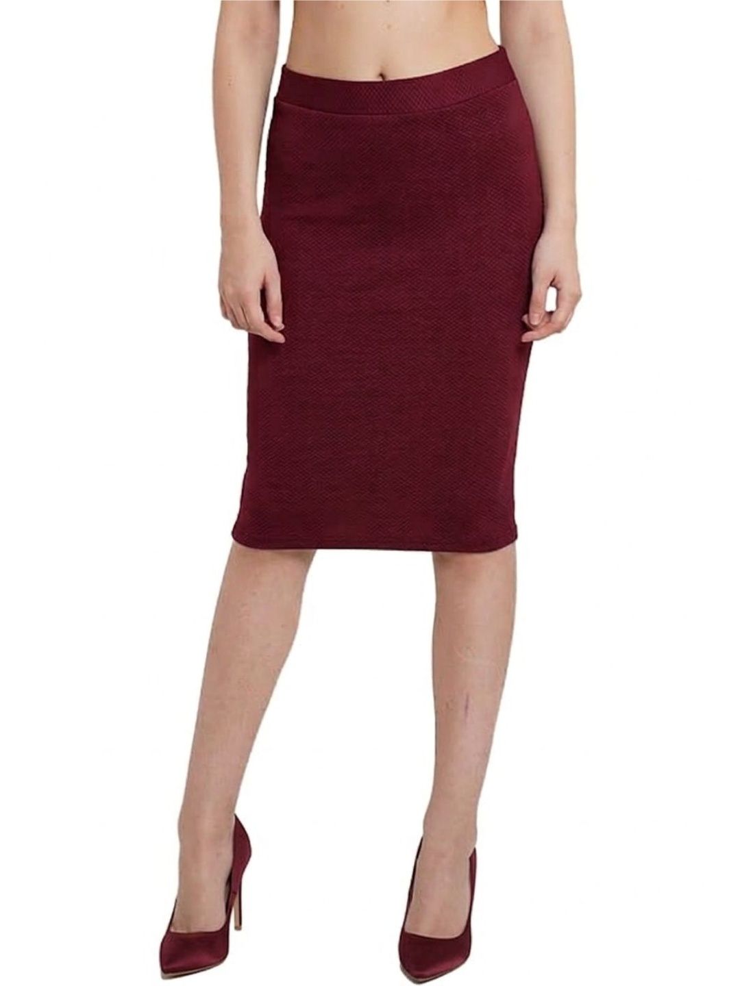 PINOVO Women Knee Length Pencil Skirt-picture-17