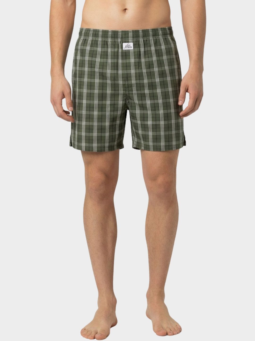 Levis Checked Pure Cotton Mid-Rise Boxers-picture-32