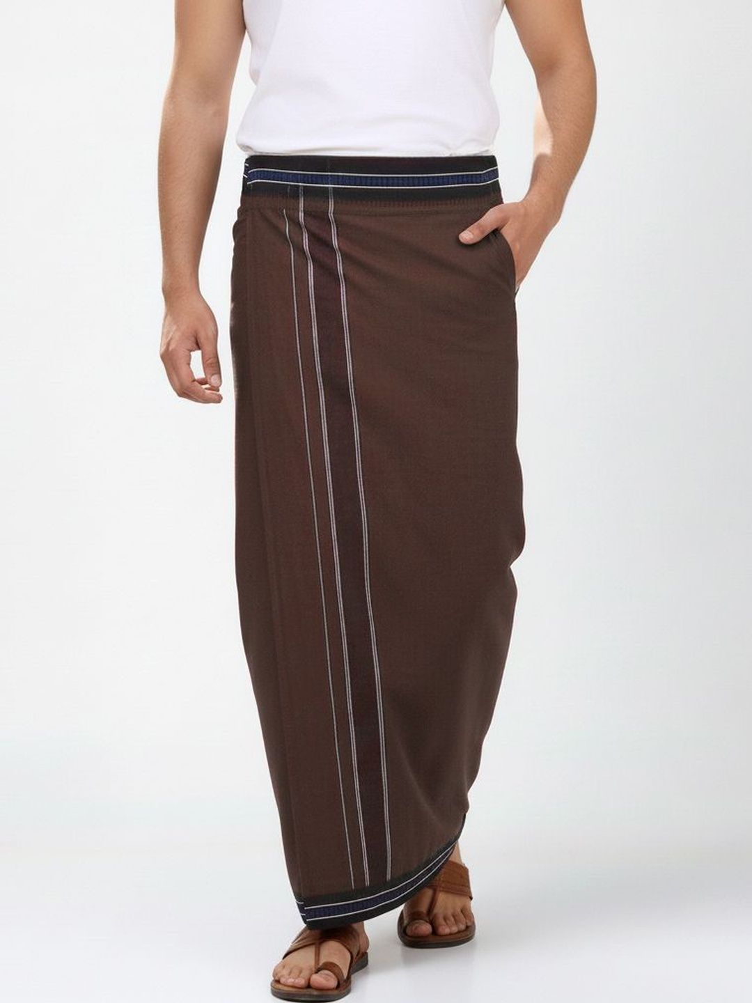 TUNI MANI Men Cotton Dhoti Dhotis-picture-34