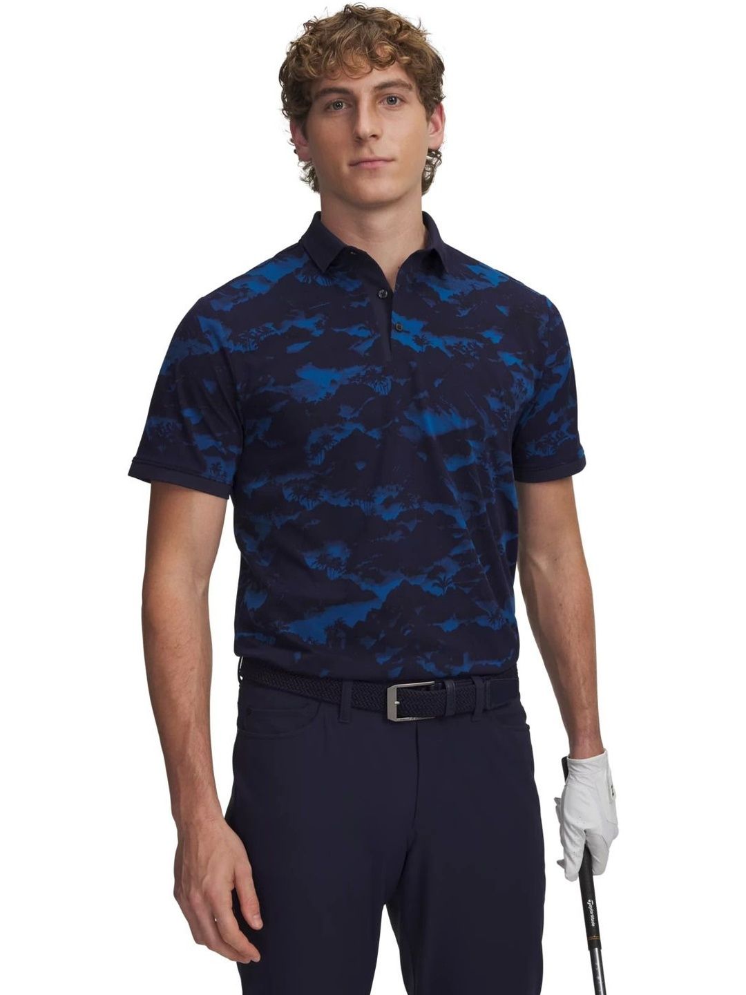 UNDER ARMOUR Drive Printed Rib Polo T-Shirt-picture-43